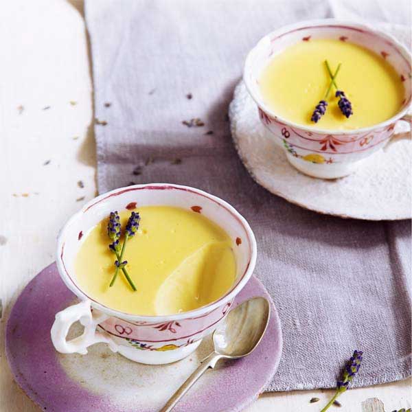 Lemon-and-lavender-possets