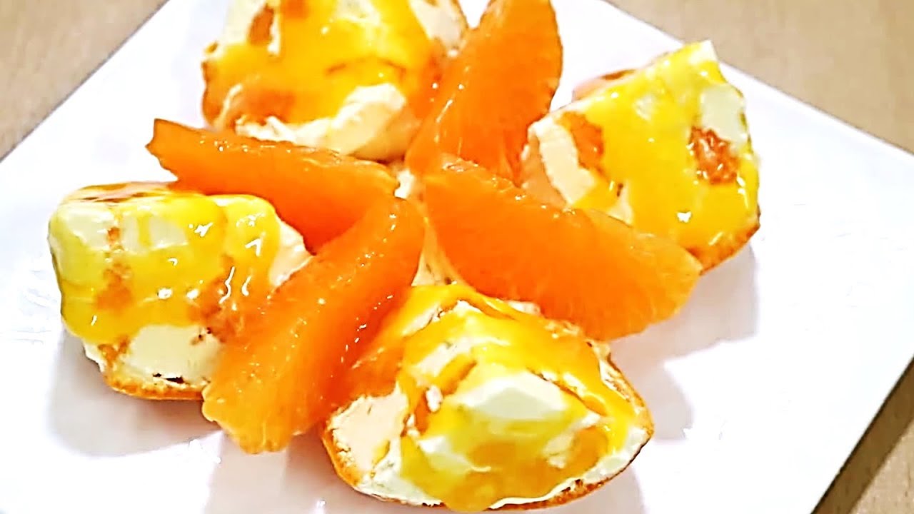 Recetas de postre naranja de 3 tipos: receta de postre fácil con naranja