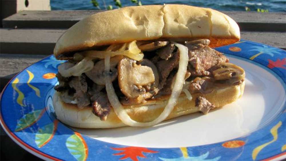 Steak-Sandwich