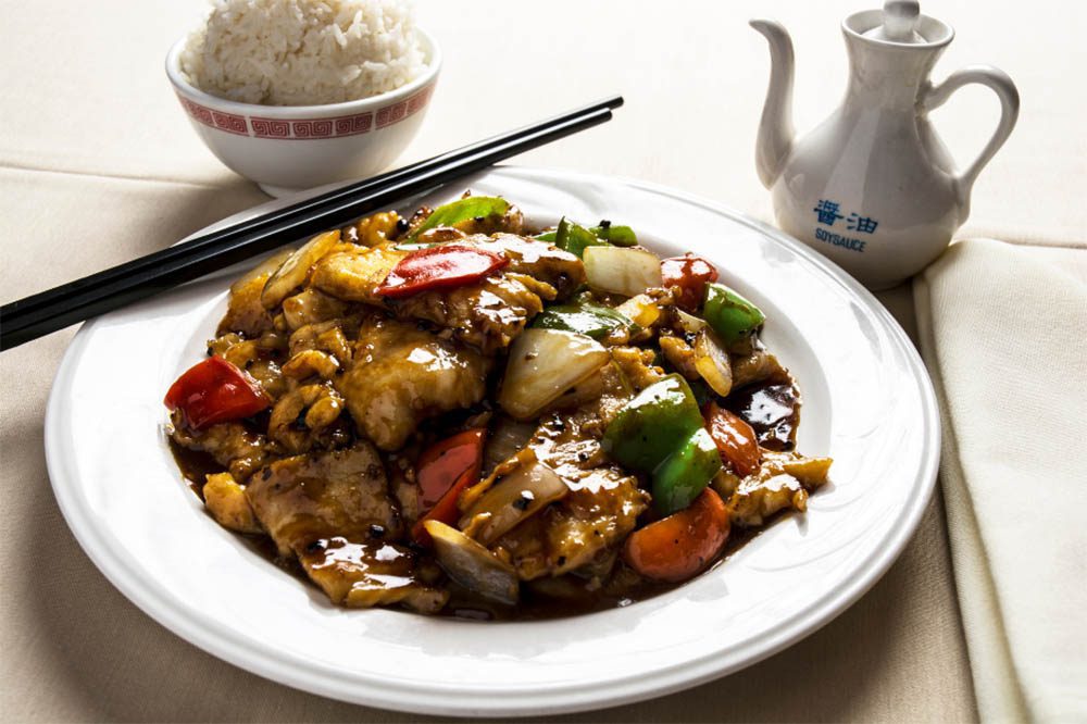 Pollo Hunan Pollo Hunan