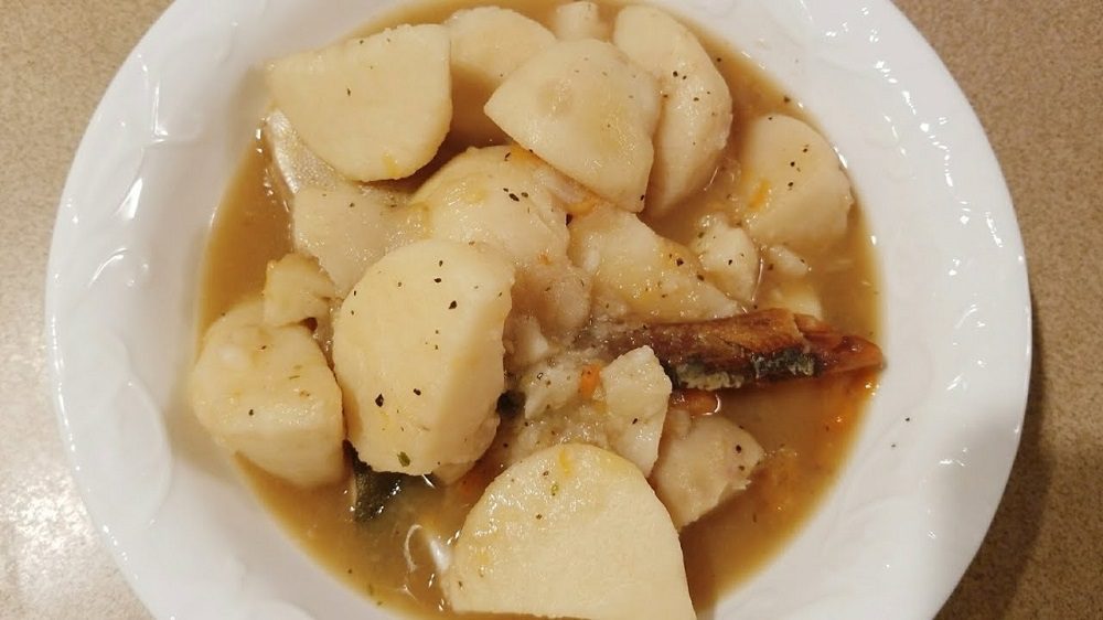 Eddoe soup