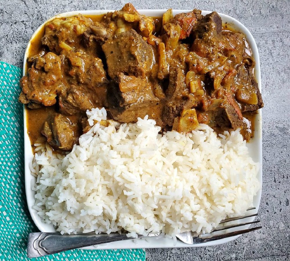 Curry de cabra jamaicano Curry de cabra jamaicano