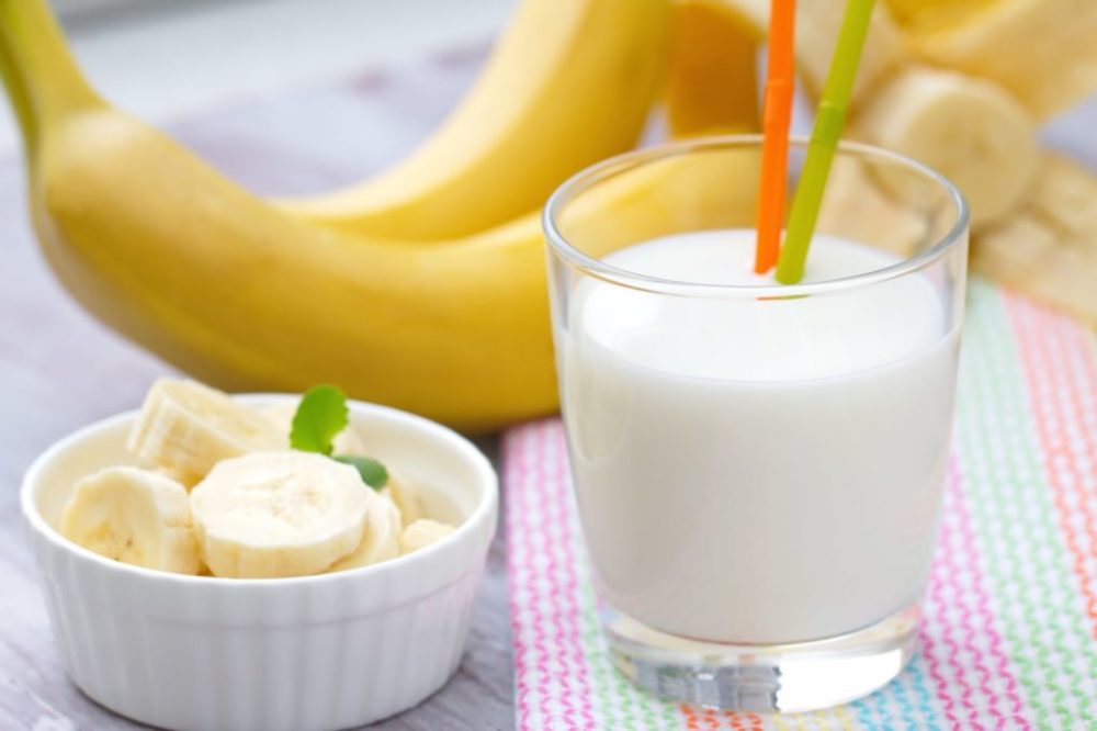 Leche de plátano Leche de plátano