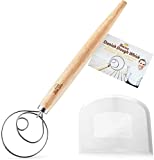 Danish Dough Whisk Bread Mixer - Hook Dutch Pizza Dough Making Bread Mixer Whisk Hooks Accesorios Wisks - Great As A Gift