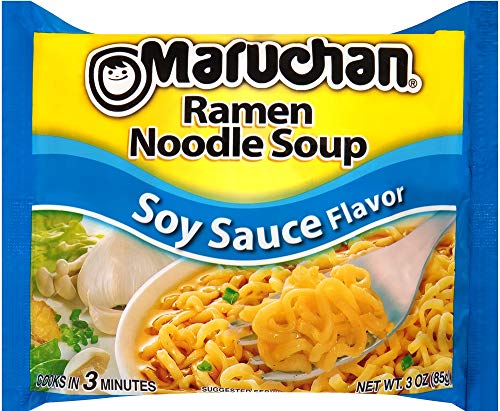 Maruchan Ramen Soy Sauce Flavor 3 onza (24pk)