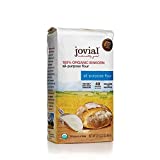 Harina de Einkorn orgánica jovial para todo uso: harina sin blanquear, trigo orgánico de la naturaleza, kosher, no verificado por OMG, harina para todo uso - 32 oz (paquete de 10)