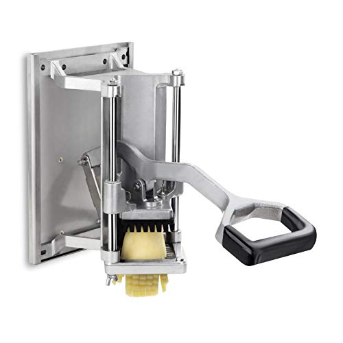 Nuevo Star Foodservice 7006872 Cortador de papas fritas extra resistente 3 / 8 'con soporte de pared, contador fijo o soporte de pared