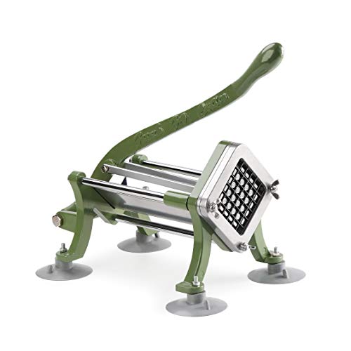 New Star Food Service 42313 Restaurante comercial Cortador de papas fritas con pies de succión, 1 / 2 -Inch