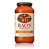 Salsa de vodka casera de Rao | 24 oz | Salsa de tomate cremosa | Salsa de pasta | Carb Conscious, Keto Friendly | All Natural, Premium Quality | Con queso Parmigiano Reggiano y Pecorino Romano y vodka