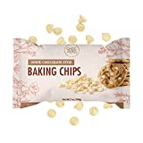 Chips de chocolate blanco de ChocZero - Sin azúcar añadido, baja en carbohidratos, Keto Friendly, 7Oz