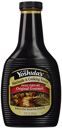 Sr. Yoshida's, salsa gourmet original, botella de 17 oz (paquete de 2)