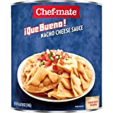 Chef-mate Que Bueno Nacho Cheese Sauce y Queso, Comida enlatada, 106 onzas