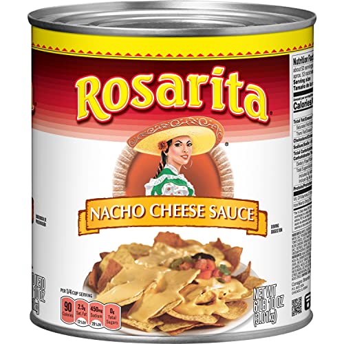 Salsa de queso Rosarita Nacho, 106 onzas (paquete de 6)