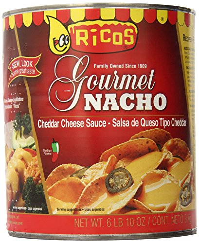 Salsa gourmet de queso nacho de Rico, 6 Libra 10 onzas