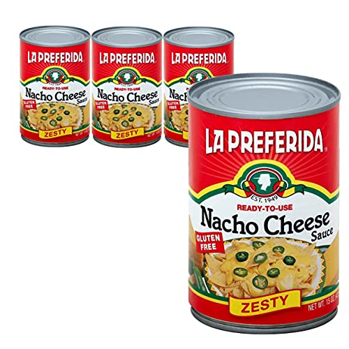 Salsa de queso Nacho La Preferida, 15 onzas (paquete de 3)
