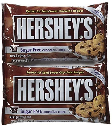 Papas fritas semidulces sin azúcar de HERSHEY - 8 oz - 2 pk