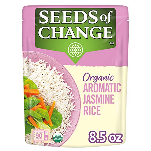 SEMILLAS DE CAMBIO Arroz de jazmín orgánico, 8.5 onzas (paquete de 12)